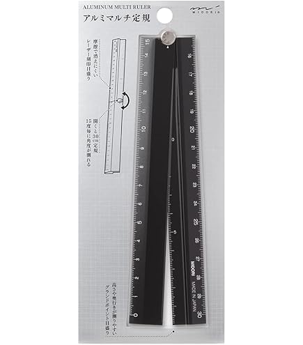 Hidden NY Aluminum Ruler （ステッカー付き） Hidden NY Aluminum Ruler （ステッカー付き）